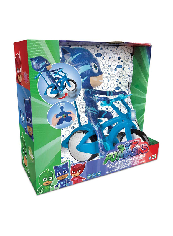 IMC Toys PJ Masks RC Catboy Wheelie Bike, Ages 2+, Multicolour