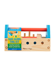 Melissa & Doug Take-Along Tool Kit, 24-Piece, Ages 2+