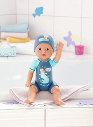 Baby Born My First Swim Boy 30cm Baby Doll with Fixed Costume and Hat, Ages 3+