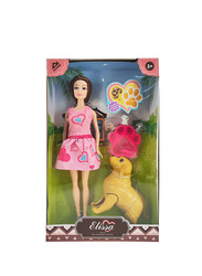 Elissa The Fashion Capital Home with Pets Collection 11.5" Basic Doll Style II, For Ages, 3+ Years