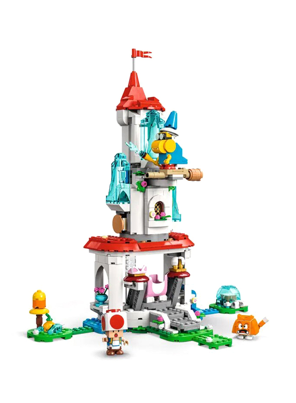 

LEGO Super Mario 71407 Cat Peach Suit and Frozen Tower Expansion Set, 494 Pieces, Building Sets, Ages 7+