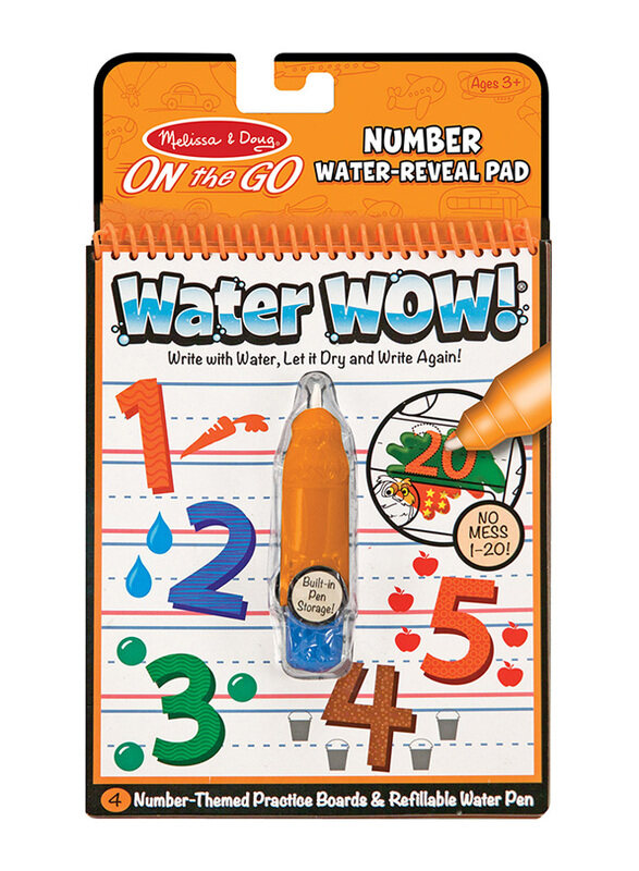 

Melissa & Doug Water Wow! Numbers Activity Pad, Ages 3+
