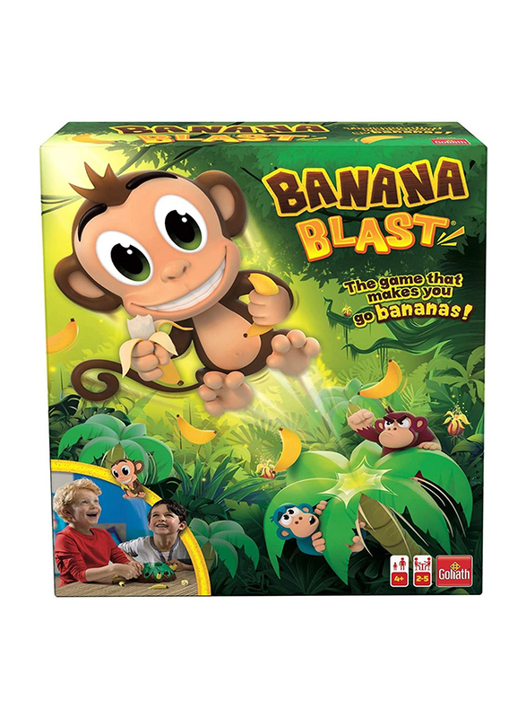 Goliath Games Banana Blast, Ages 4+, Green/Yellow