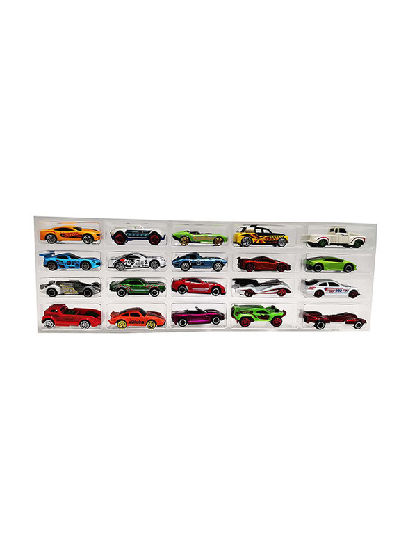 TTC Diecast 1:64 Scale Super Cars, 20 Pieces, Ages 3+