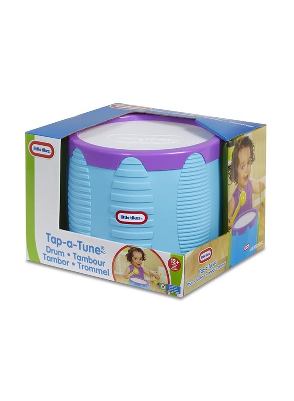 Little Tikes Tap-A-Tune Drum, Multicolour, 12+ Months