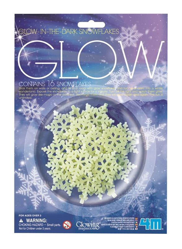 

4M Glow SnowFlakes, Ages 8+