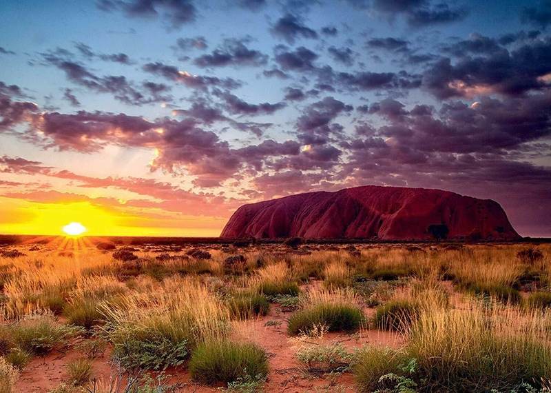 Ravensburger 1000-Piece Ayers Rock 2D Puzzle