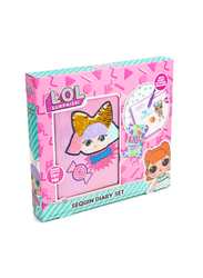 LOL Surprise Sequin Diary Set, For Ages 3+