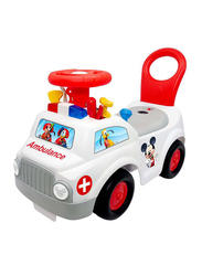 Kiddieland Light N Sounds Activity Ambulance Ride On, Ages 1+, Multicolour