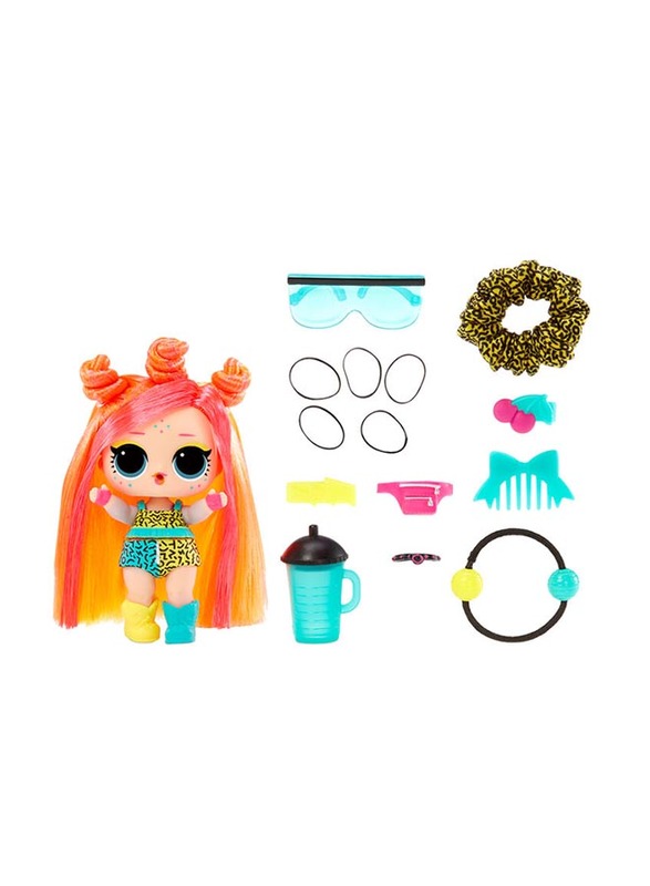 L.O.L. Surprise! Hair Hair Hair Dolls with 10 Surprises, Assorted Colour, Ages 5+