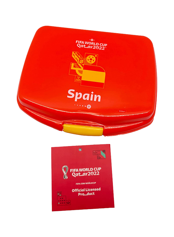 FIFA 22 - Country 500ml Spain Lunch Box, Red