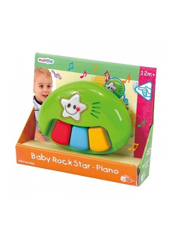 Playgo Baby B/O Rock Star Piano, Ages 12+ Months