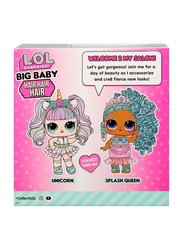 LOL Surprise Splash Queen Big Baby Hair Doll, Ages 3+, Multicolour