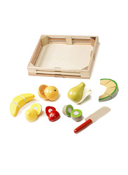 Melissa & Doug Cutting Fruit Playset, 18 Pieces, Ages 3+, Multicolour