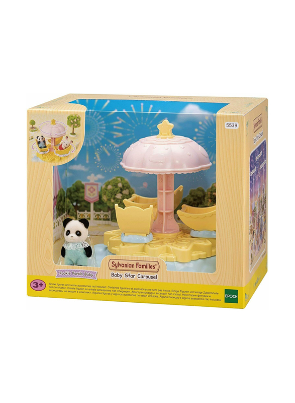 Sylvanian Family Baby Star Carousel, Ages 3+