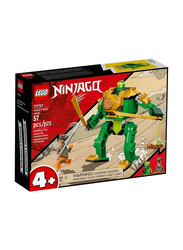 LEGO Ninjago 71757 Lloyd's Ninja Mech Set, Building Sets, 57 Pieces, Ages 4+