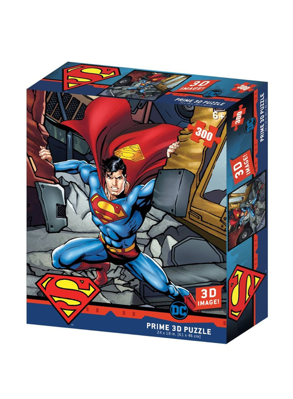 Prime 3D 300-Piece DC Comics Licensed Superman Strength Puzzle