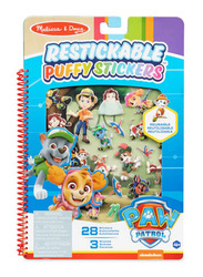 Melissa & Doug Paw Patrol Jungle Puffy Sticker Pad, 28 Pieces, Ages 4+