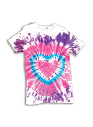 Tie-Dye Hearts, Ages 8+, Multicolour