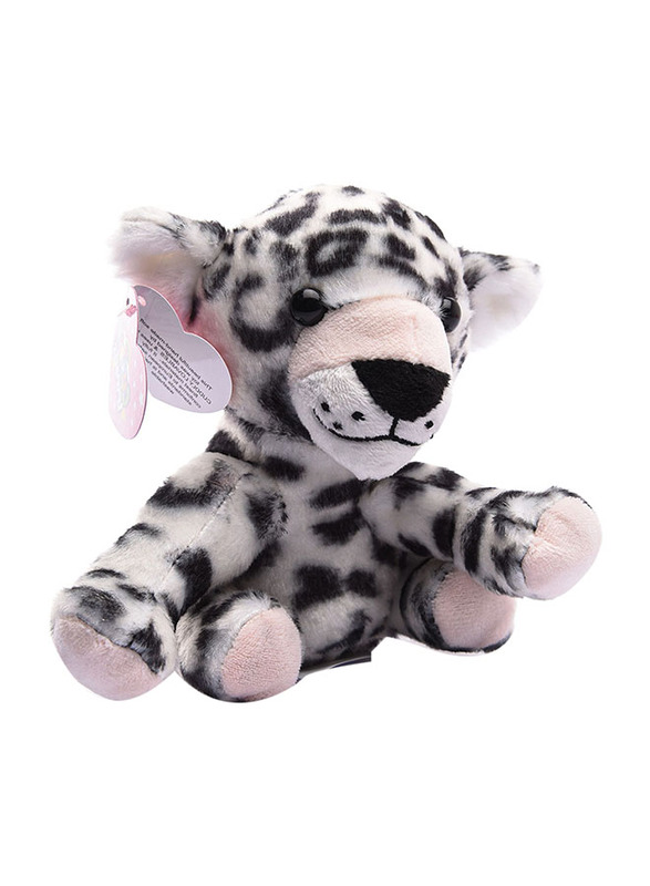 Cuddly Lovables Snow Leopard Plush Toy, Ages 2+