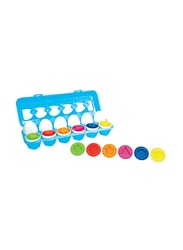 Little Hero Match & Count Eggs, 12 Pieces, 18+ Months, Multicolour