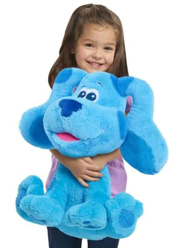 Blue's Clues & You 16-inch Beans Soft Plush for Kids, Ages 3+, Blue