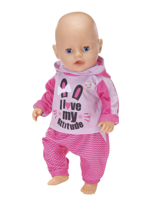 Baby Born Assorted Jogging Suits for 43cm Doll, Colors May Vary, Doll not Included, Ages 3+