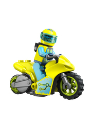 Lego City Stuntz Cyber Stunt Bike, 60358, Multicolour