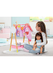 Baby Born Scandinavian Design Baby Dolls Clothes Rail, Ages 3+