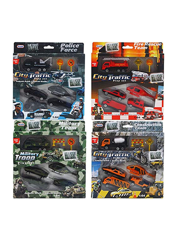 

Arcady Diecast Cars & Trucks In Pegable Window Box, 7 Pieces, Ages 3+