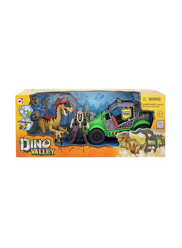 Chapmei Dino Valley Dino Tracker Assorted Playset, Ages 3+, Multicolour