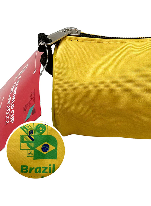 FIFA 22 - Country Brazil Barrel Pencil Case, Multicolour