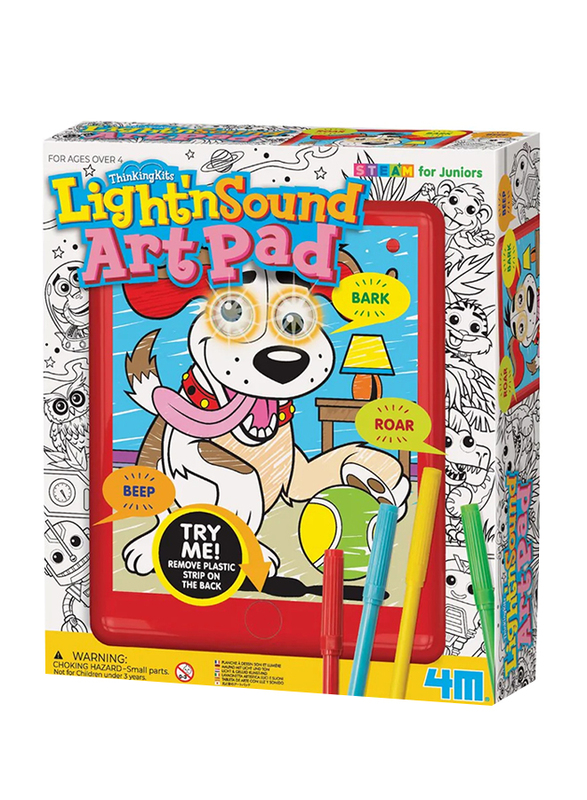 4M Thinkingkits / Light'N Sound Art Pad, Ages 4+