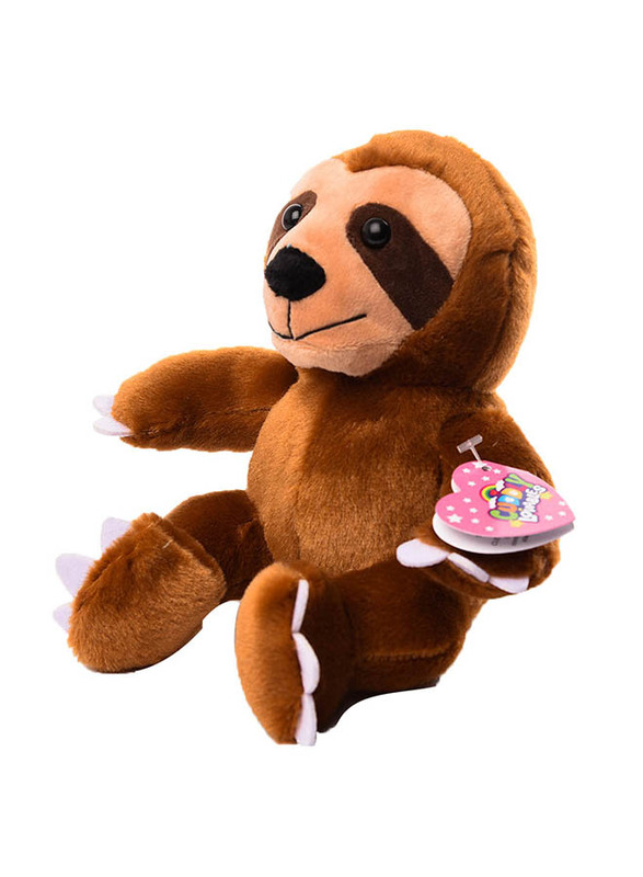 Cuddly Lovables Lazy Sloth Plush Toy, Ages 2+