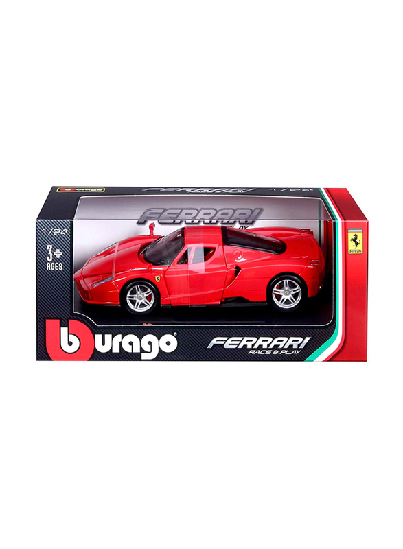 Bburago Ferrari Race & Play Series Enzo Die-Cast Model Car, For Ages 3+