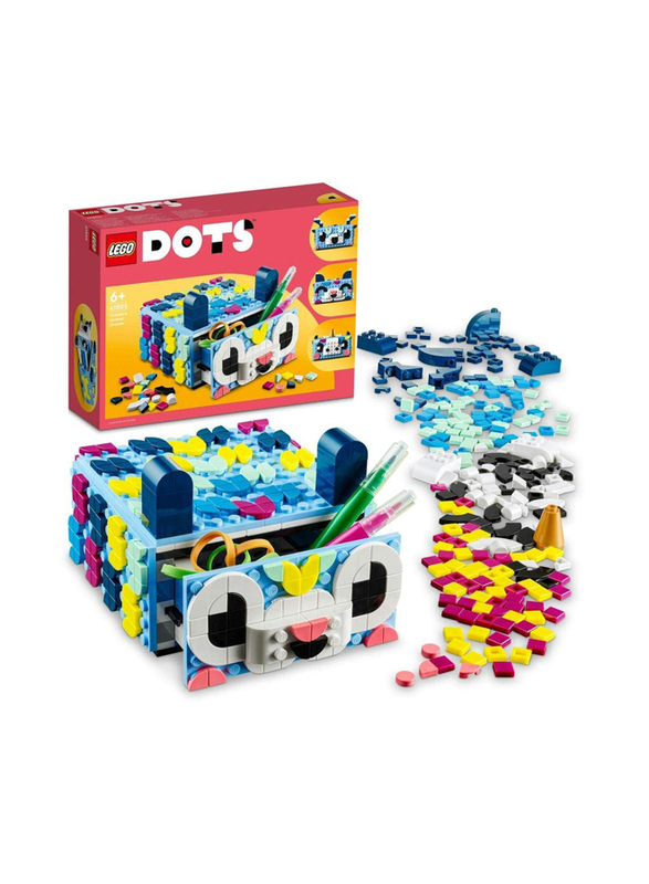 Lego DOTs 41805 Creative Animal Drawer Building Set, 643 Pieces, Ages 6+