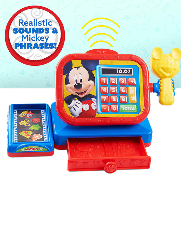 Disney Junior Mickey Mouse Funhouse Cash Register Set, Ages 3+, Multicolour