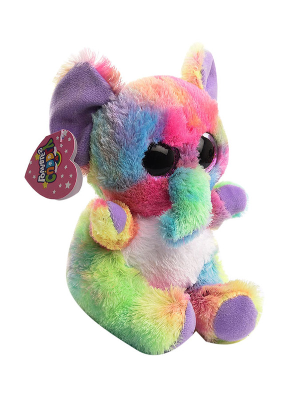 Cuddly Lovables Rainbow Elephant Plush Toy, Ages 2+