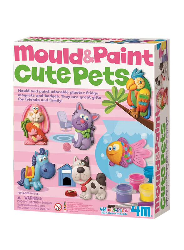 

4M Mould and Paint Pets, Ages 8+