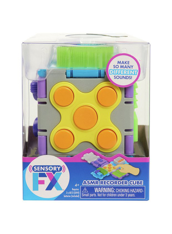 Sensory Fx Asmr Recorder Cube, Ages 4+