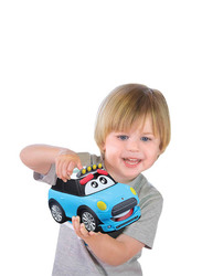 BB Junior Mini Cooper Laugh & Play Car, Ages 1+, Blue