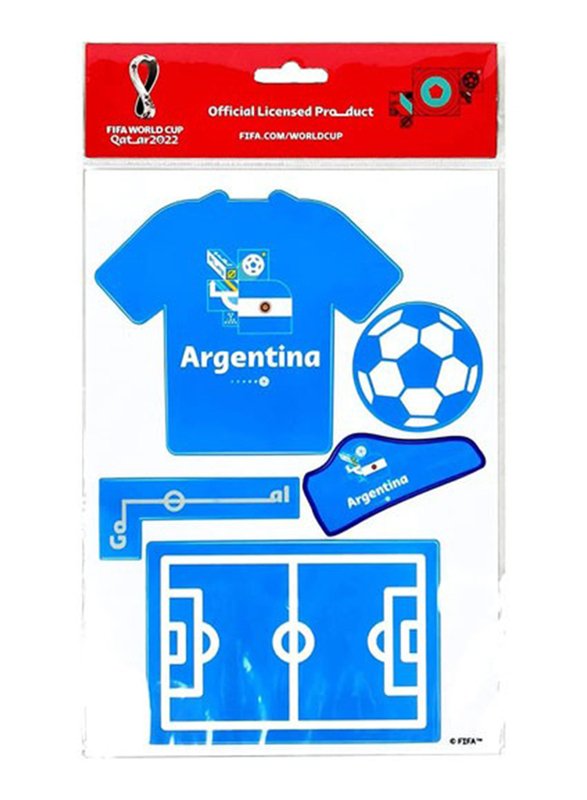 FIFA 2022 Wall Stickers Argentina, Multicolour