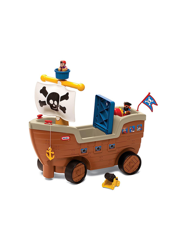 Little Tikes Play n Scoot Pirate Ship, For Ages, 18+ Months