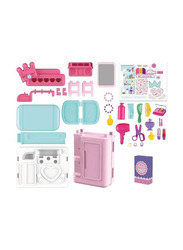 TTC 4-In-1 Mobile Dresser Portable Makeup Playset with Lights & Sounds, Ages 3+