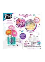 Crazart Shimmer 'N Sparkle Make your Own Stained Glass Collectibles, Ages 8+, Multicolour