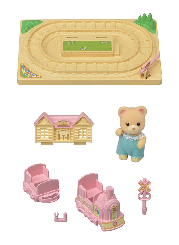 Sylvanian Family Aby Choo-Choo Train Set, Ages 3+, Multicolour