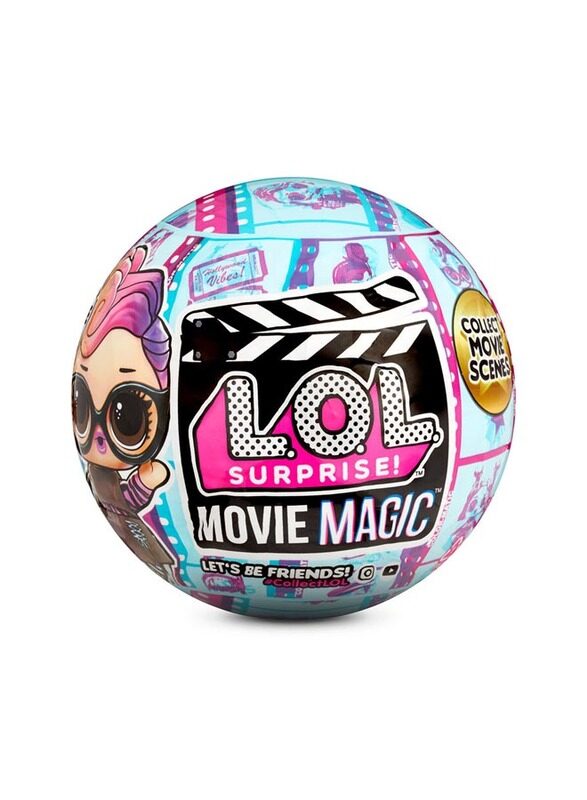 

LOL Surprise Movie Magic Dolls with 10 Surprises in Sidekick, Ages 3+, Multicolour