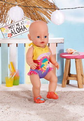 Baby Born 43 cm Holiday Swimsuits 2 Assortments, Ages 3+, Multicolour