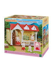 Sylvanian Family Sweet Raspberry Home Set, Ages 3+, Multicolour