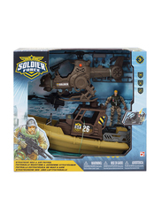 Chapmei Soldier Force Strategic & Air Patrol Playset, Ages 3+, Multicolour